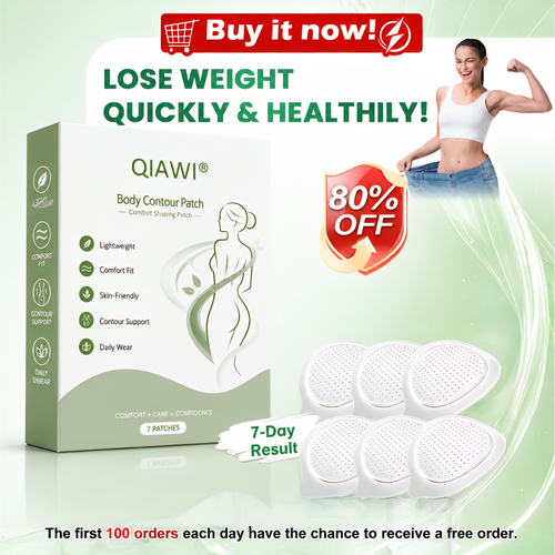 QIAWI® Metabolic Nano Microneedle Patchus (Just once a day, visible changes in 7 days) Berberine+ Moringa Formula For obesity, Looseskin,diabetes, sleep apnea, joint issues, and more