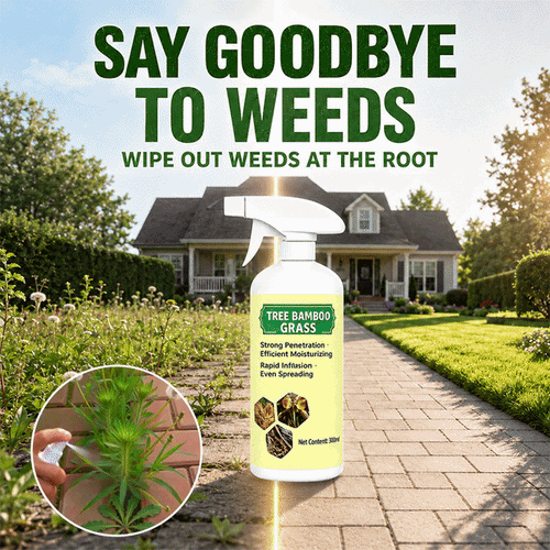 Fast-Acting Natural Weed & Grass Killer Spray