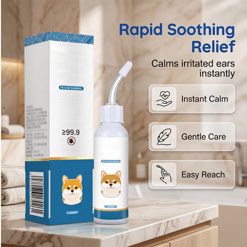 🐶🐱 Ear cleaner | Soothes itchy ears👂